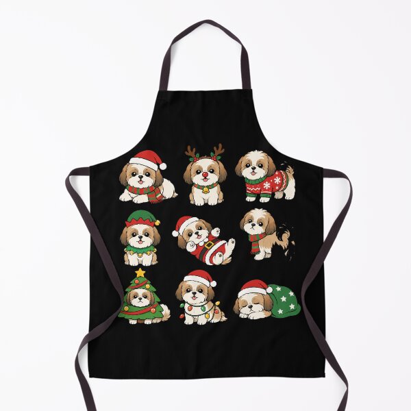 Item preview, Funny Shih Tzu Dog Christmas Holiday Xmas Mom Dad designed and sold by rafaeltto.