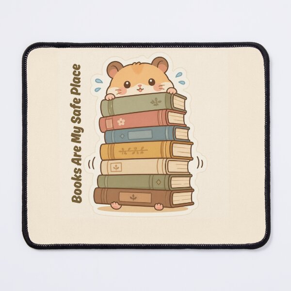 Item preview, Books are my safe place designed and sold by creativityisfun.