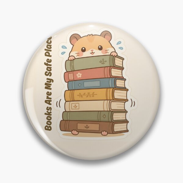 Item preview, Books are my safe place designed and sold by creativityisfun.