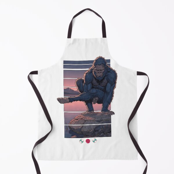 Item preview, Bigfoot Yoga Pose Mountain Zen Cute Sasquatch Stretching designed and sold by Whimsy Trail Co.
