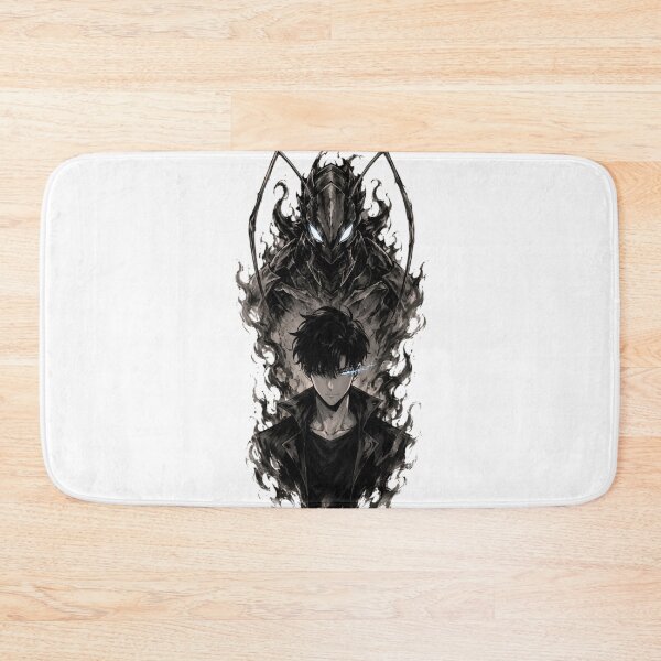 Item preview, Shadow Monarch Warrior – Dark Knight Ink Fantasy Anime Style designed and sold by Dyan4.