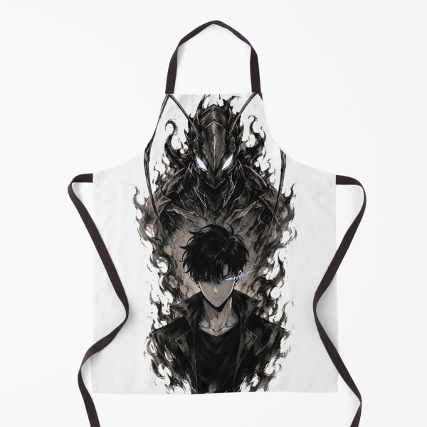 Item preview, Shadow Monarch Warrior – Dark Knight Ink Fantasy Anime Style designed and sold by Dyan4.