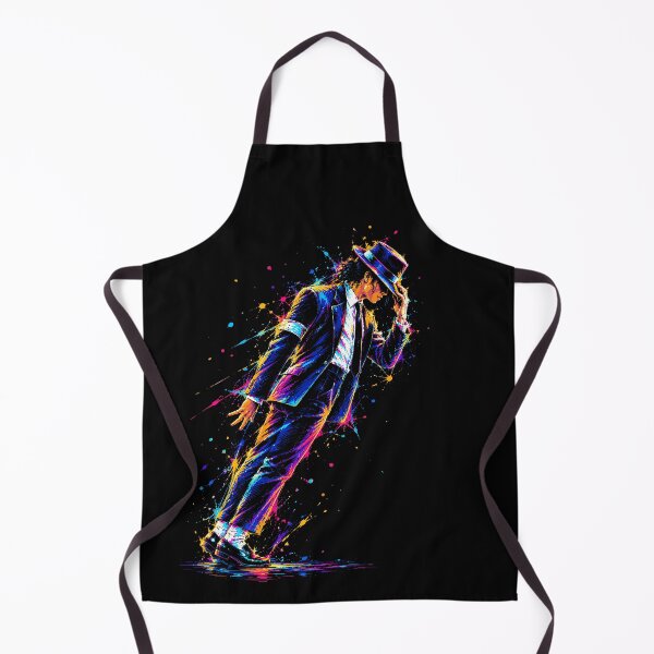Item preview, Michael Jackson Smooth Criminal Anti-Gravity Lean - Neon Paint Splatter Art designed and sold by arfindo-indra.