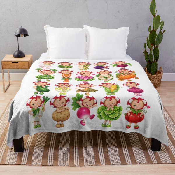 Item preview, I'm learning about vegetables with Namaloue, Kawaii Vegetable Collection designed and sold by cheznamaloue.