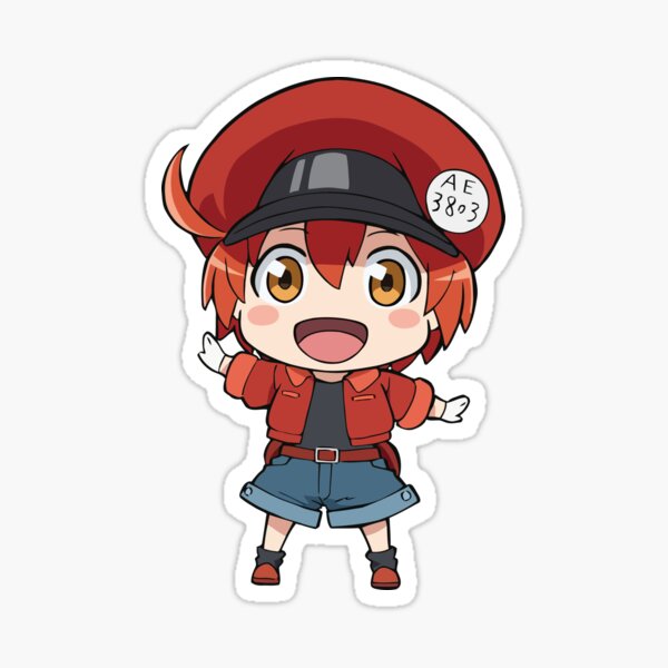 Cells at Work! CODE BLACK Hataraku Saibou BLACK Red Blood Cell Red Cosplay  Shoes