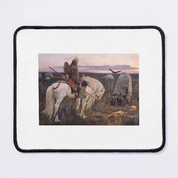 Item preview, Knight at the Crossroads by Viktor Mikhailovich Vasnetsov - Russian Fine Art Painting HD Quality designed and sold by richard143.