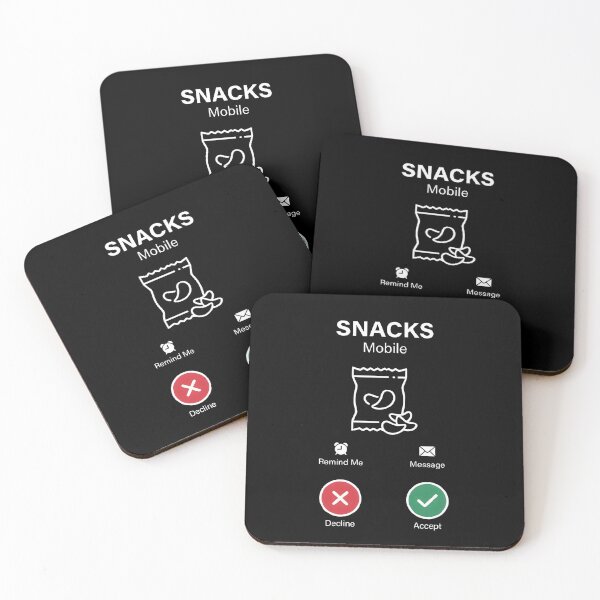 Item preview, Snack Lover – Food Cravings & Junk Food Humor Artwork designed and sold by StickerNestYou.