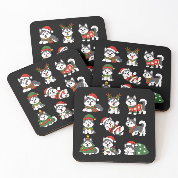 Item preview, Funny Siberian Husky Dog Christmas Holiday Xmas Mom Dad designed and sold by rafaeltto.