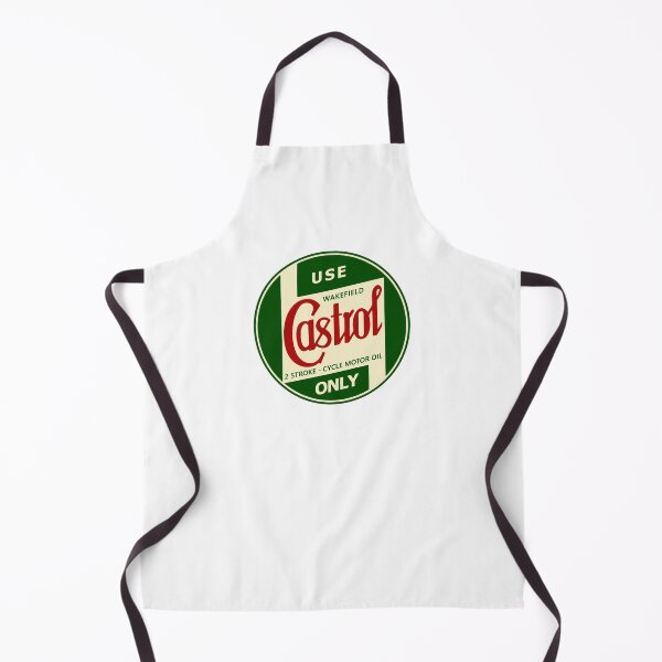 Item preview, Castrol 2 Stroke Cycle Motor Oil – Vintage Garage Logo designed and sold by Maverick51.