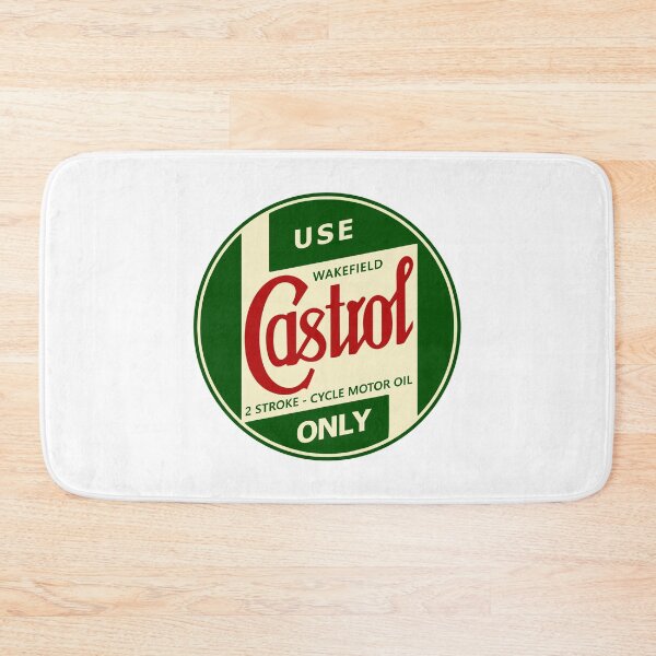 Item preview, Castrol 2 Stroke Cycle Motor Oil – Vintage Garage Logo designed and sold by Maverick51.