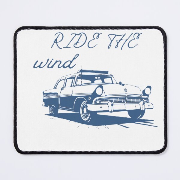 Item preview, Ride The Wind - Vintage Classic Car Aesthetic designed and sold by uniqueTee-Arts.