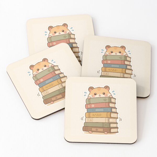 Item preview, Reading hamster designed and sold by creativityisfun.