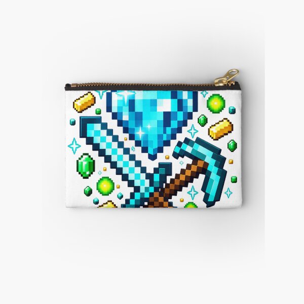Item preview, Diamond Sword and Pickaxe Treasure Emblem designed and sold by A Light Worker.