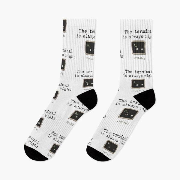 Item preview, The Terminal Is Always Right designed and sold by DAOUDEES.