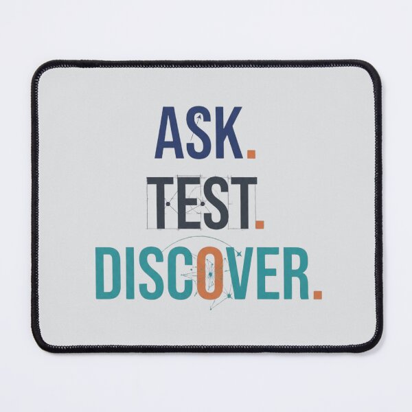 Item preview, Ask Test Discover Scientist Scientific Research STEM designed and sold by Amr Darwish Graphic designer.
