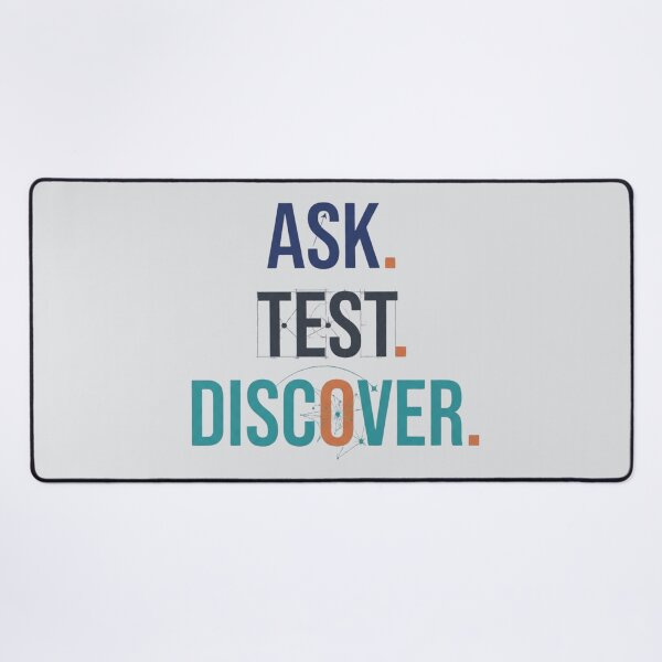 Item preview, Ask Test Discover Scientist Scientific Research STEM designed and sold by Amr Darwish Graphic designer.