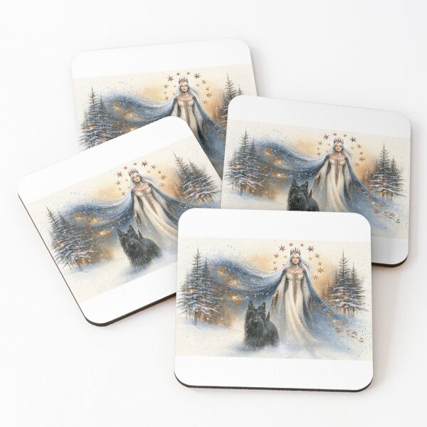 Item preview, The Gaelic Snow Queen (Beira) & The Little Guardian designed and sold by aghnadarragh.