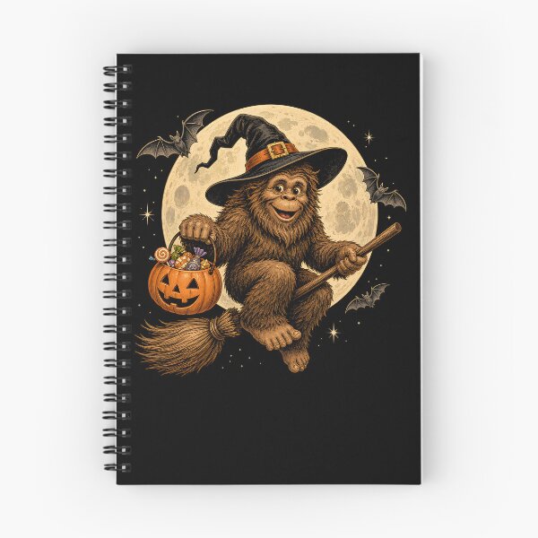 Item preview, Bigfoot Witch Halloween Bigfoot Gear designed and sold by DynamicDesign.