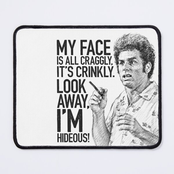Item preview, Look Away, I'm Hideous designed and sold by ME design.