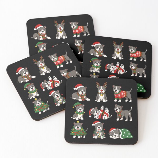 Item preview, Funny Staffordshire Bull Terrier Dog Christmas Holiday Xmas Mom Dad designed and sold by rafaeltto.