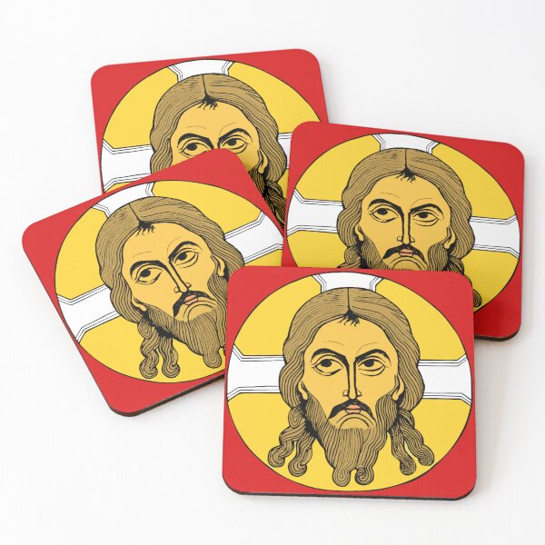 Item preview, Jesus Christ Mandylion | the Holy Face, Orthodox Catholic Christian Symbolism designed and sold by CoolHistoryMan.