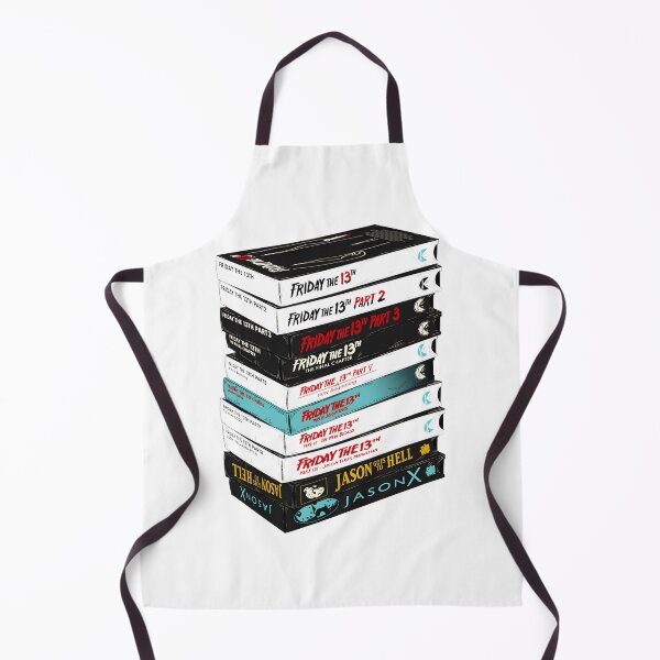 Item preview, Vintage VHS Tape Stack Inspired by Friday the 13th Horror Classic designed and sold by SkyIsShook.