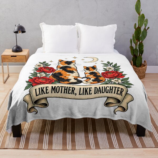 Item preview, Like Mother Like Daughter Cats Art designed and sold by Old's Cool Cat Studio.