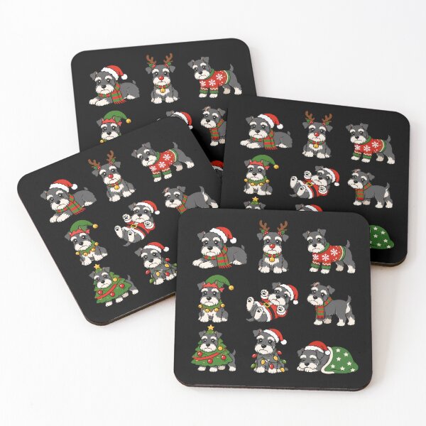 Item preview, Funny Standard Schnauzer Dog Christmas Holiday Xmas Mom Dad designed and sold by rafaeltto.