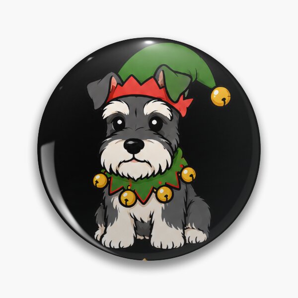 Artikelvorschau, Lustiger Standard-Schnauzer-Hund Weihnachten Feiertag Mama Papa entworfen und verkauft von rafaeltto.