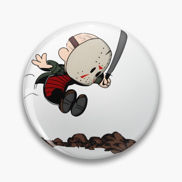 Item preview, Cute Jason Voorhees Inspired Kid Character Illustration designed and sold by SkyIsShook.