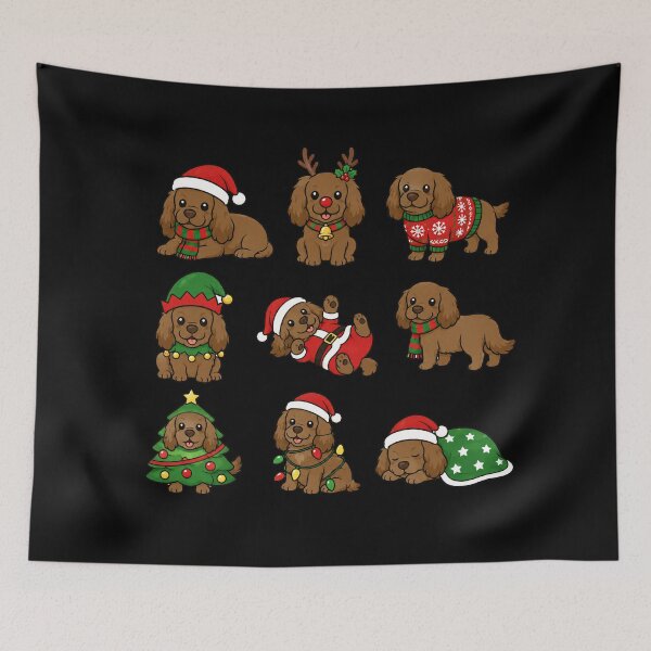 Item preview, Funny Sussex Spaniel Dog Christmas Holiday Xmas Mom Dad designed and sold by rafaeltto.