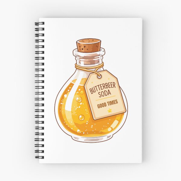 Item preview, Cute ButterBeer Soda Clipart PNG designed and sold by KJackArtwork.