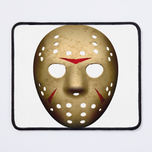 Item preview, Jason Voorhees Inspired Hockey Mask Sticker for Horror Fans designed and sold by SkyIsShook.