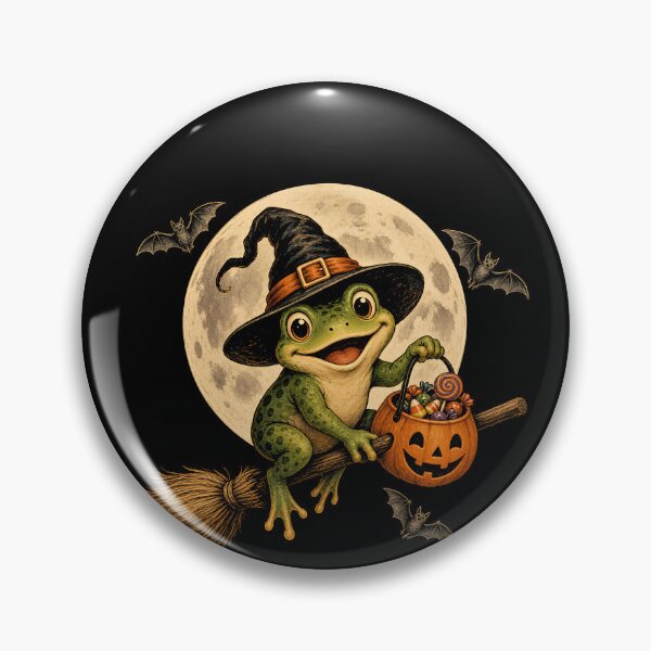Item preview, Frog Witch Halloween Frog Gear designed and sold by DynamicDesign.