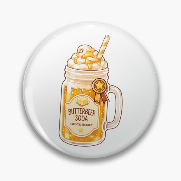 Item preview, Cute ButterBeer Soda Clipart PNG designed and sold by KJackArtwork.