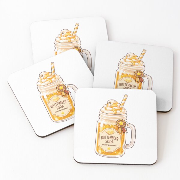 Item preview, Cute ButterBeer Soda Clipart PNG designed and sold by KJackArtwork.