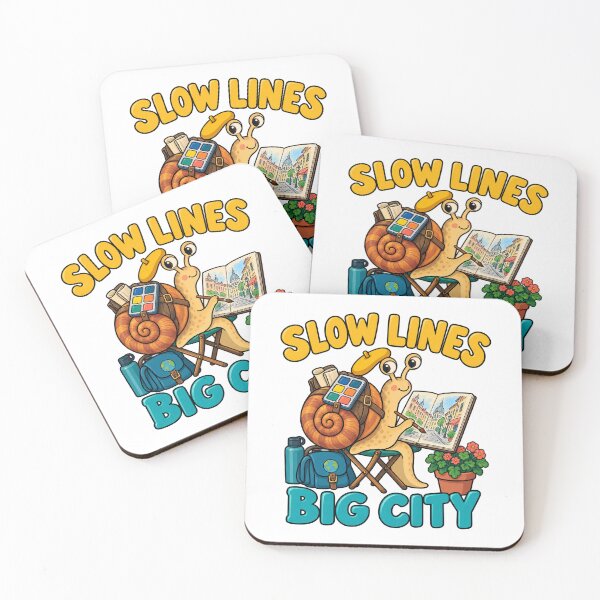 Item preview, Urban Sketching Snail Slow Lines Big City designed and sold by SAS-Designer.