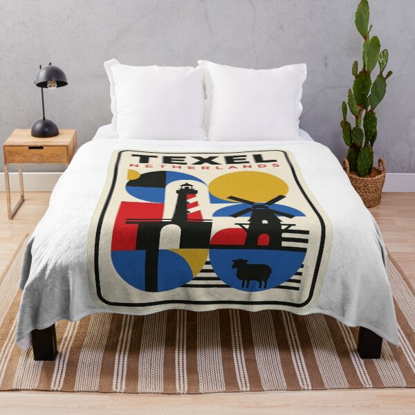 Item preview, Retro Texel Bauhaus Geometric Skyline designed and sold by k3rstman1.