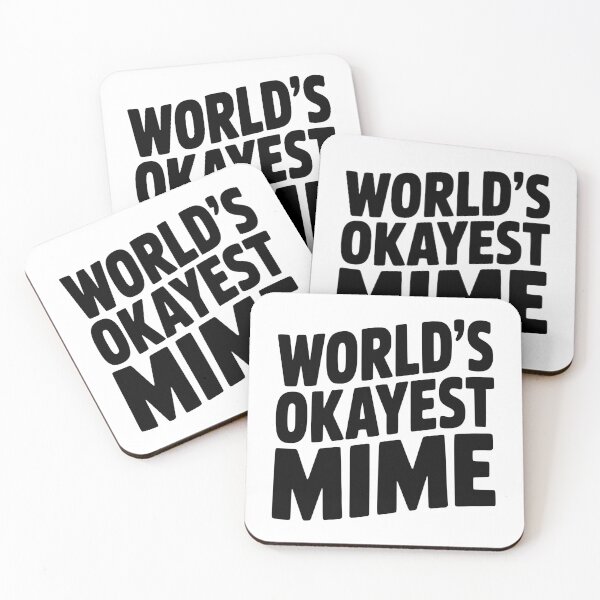 Item preview, World's Okayest Mime designed and sold by Frank Ring.
