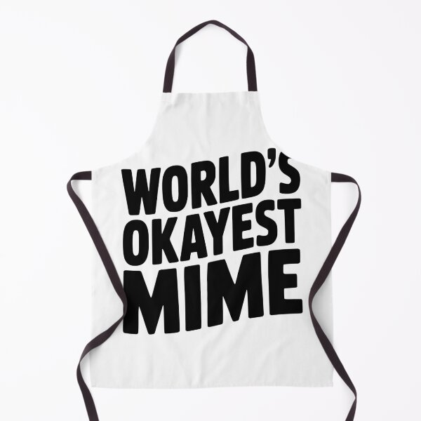Item preview, World's Okayest Mime designed and sold by Frank Ring.