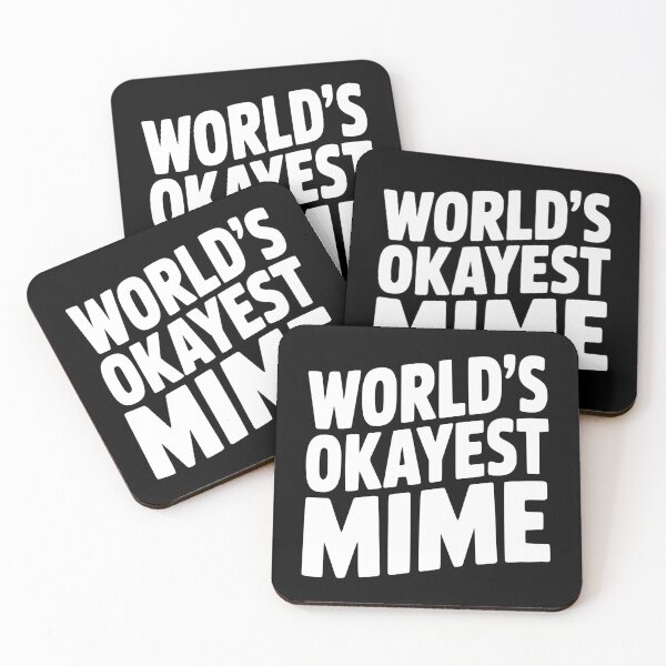 Item preview, World's Okayest Mime designed and sold by Frank Ring.