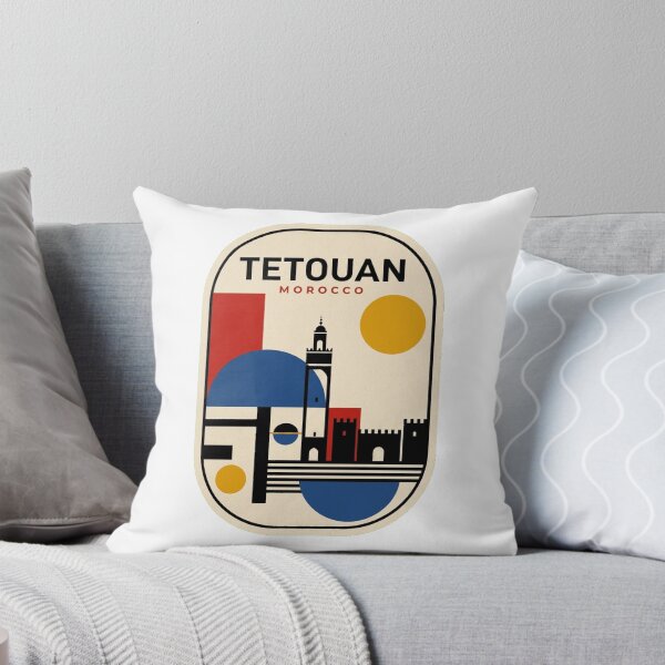 Item preview, Retro Tetouan Bauhaus Geometric Skyline designed and sold by k3rstman1.