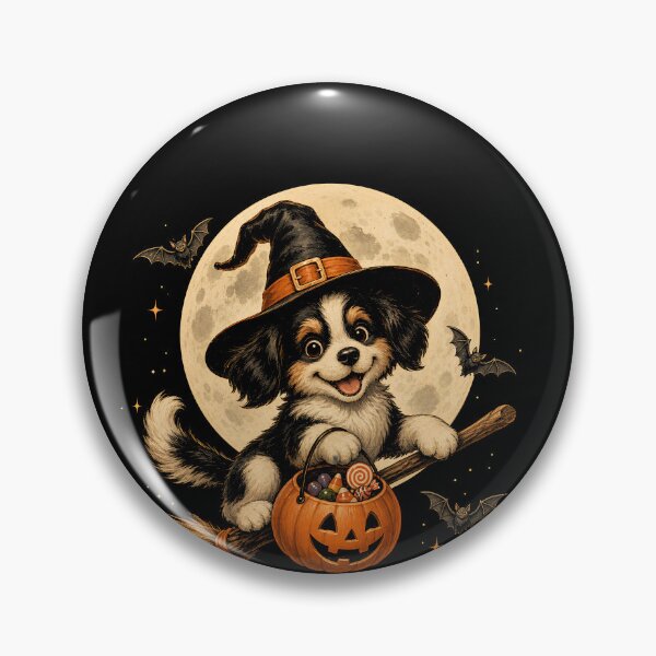 Item preview, Dog Witch Halloween Dog Gear designed and sold by DynamicDesign.