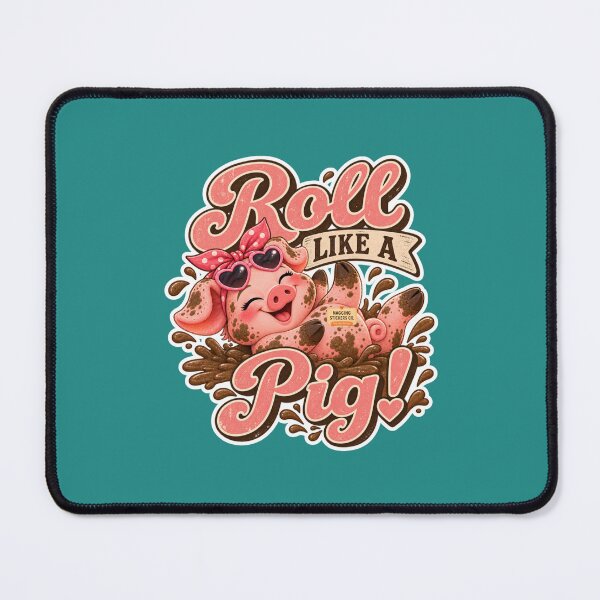Item preview, ROLL LIKE A PIG! BY NAGGINGSTICKERSCO. ROLL LIKE A PIG! COLLECTION | GREEN Edition | No.01 designed and sold by LaMaisonOfMY.