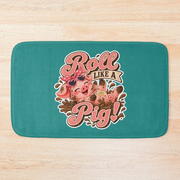 Item preview, ROLL LIKE A PIG! BY NAGGINGSTICKERSCO. ROLL LIKE A PIG! COLLECTION | GREEN Edition | No.01 designed and sold by LaMaisonOfMY.