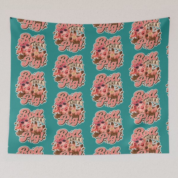 Item preview, ROLL LIKE A PIG! BY NAGGINGSTICKERSCO. ROLL LIKE A PIG! COLLECTION | GREEN Edition | No.01 designed and sold by LaMaisonOfMY.