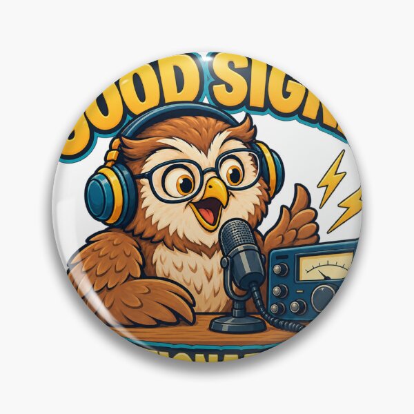 Item preview, Ham Radio Owl Good Signal Questionable Chat designed and sold by SAS-Designer.