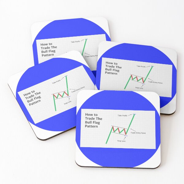 Item preview, Day Trade Bull Flag Pattern designed and sold by ChoosePositive1.