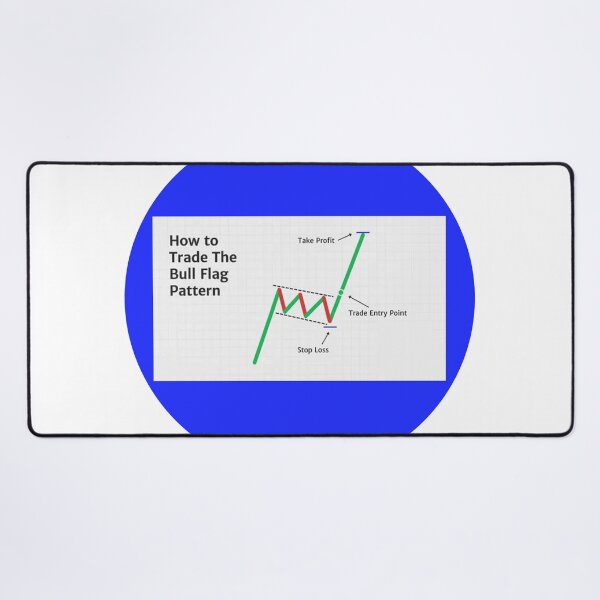 Item preview, Day Trade Bull Flag Pattern designed and sold by ChoosePositive1.