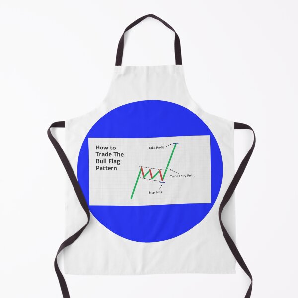Item preview, Day Trade Bull Flag Pattern designed and sold by ChoosePositive1.